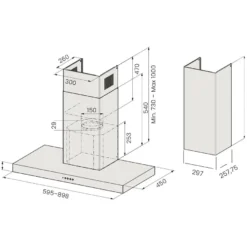 Liesituuletin Savo C-65-S2 rst eri leveyksiä