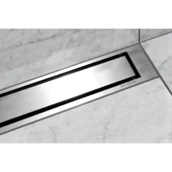 Linjalattiakaivon kansi Unidrain HighLine Panel 1920, rst, 800mm, Verkkokaupan poistotuote