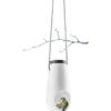 Lintulauta Eva Solo, ripustettava, valkoinen