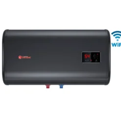 Lämminvesivaraaja Thermex Shadow, WiFi, emali, vaaka-asennus, 64l