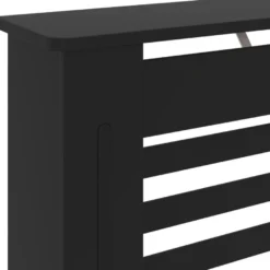 Lämpöpatterin suoja mdf musta 78 cm