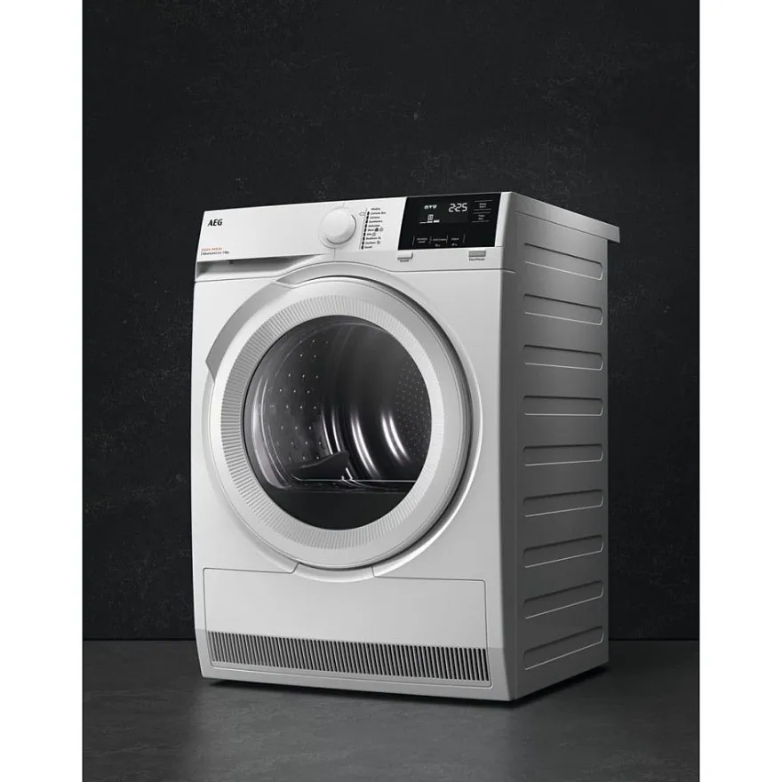 Lämpöpumppukuivausrumpu AEG TR822F85M, 60cm, 8kg, valkoinen