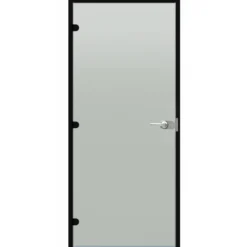 Lukittuva lasiovi Harvia, 9x21, alumiinikarmi, satiini