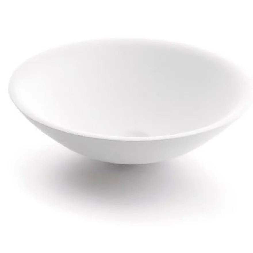 Malja-allas Bathco Piamonte, Ø420mm, mattavalkoinen