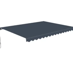 Markiisi Lykke, 3,95x3 m, tummanharmaa