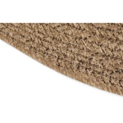 Matto Benina Natural Frame Oval, sisä- ja ulkokäyttöön, ruskea, eri kokoja
