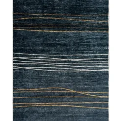 Matto Linento Wenara 60x100cm tummanharmaa