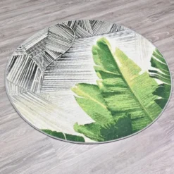 Matto Village's Palmu, pyöreä, Ø120cm, vihreä