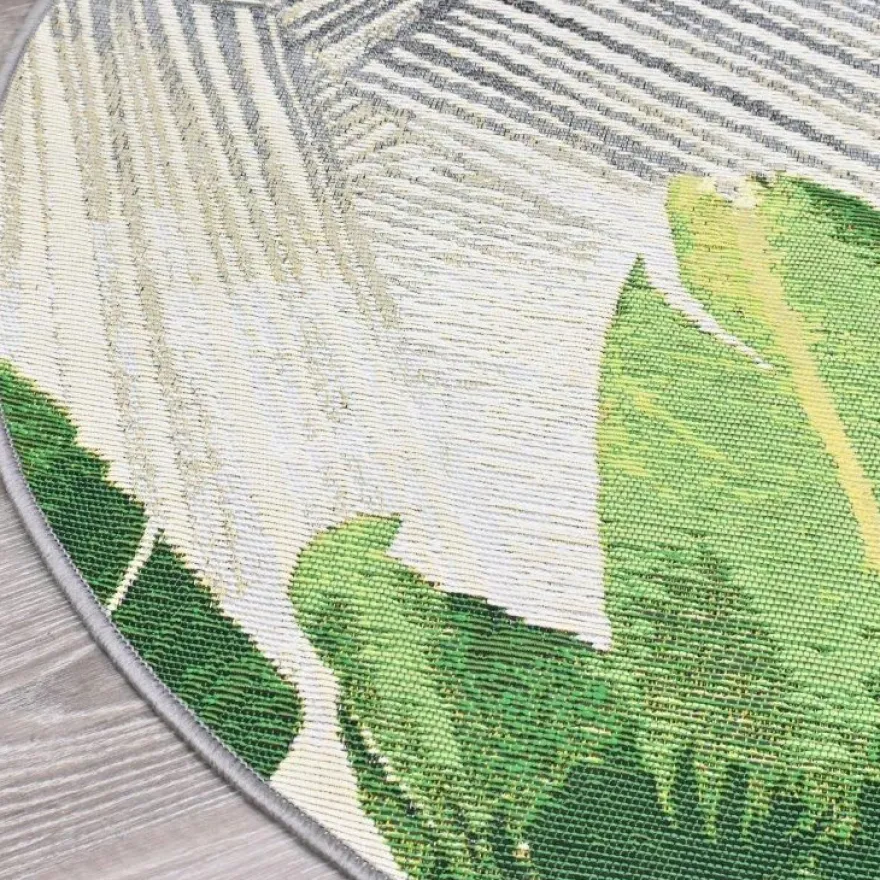 Matto Village's Palmu, pyöreä, Ø120cm, vihreä