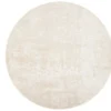 Matto VM Carpet Basaltti, mittatilaus, pyöreä, valkoinen