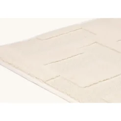 Matto VM Carpet Domino, mittatilaus, pyöreä, valkoinen
