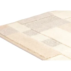 Matto VM Carpet Domino, mittatilaus, pyöreä, beige