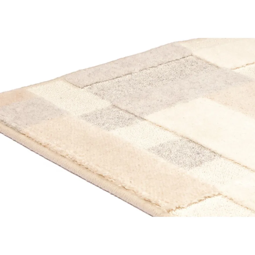Matto VM Carpet Domino, mittatilaus, pyöreä, beige