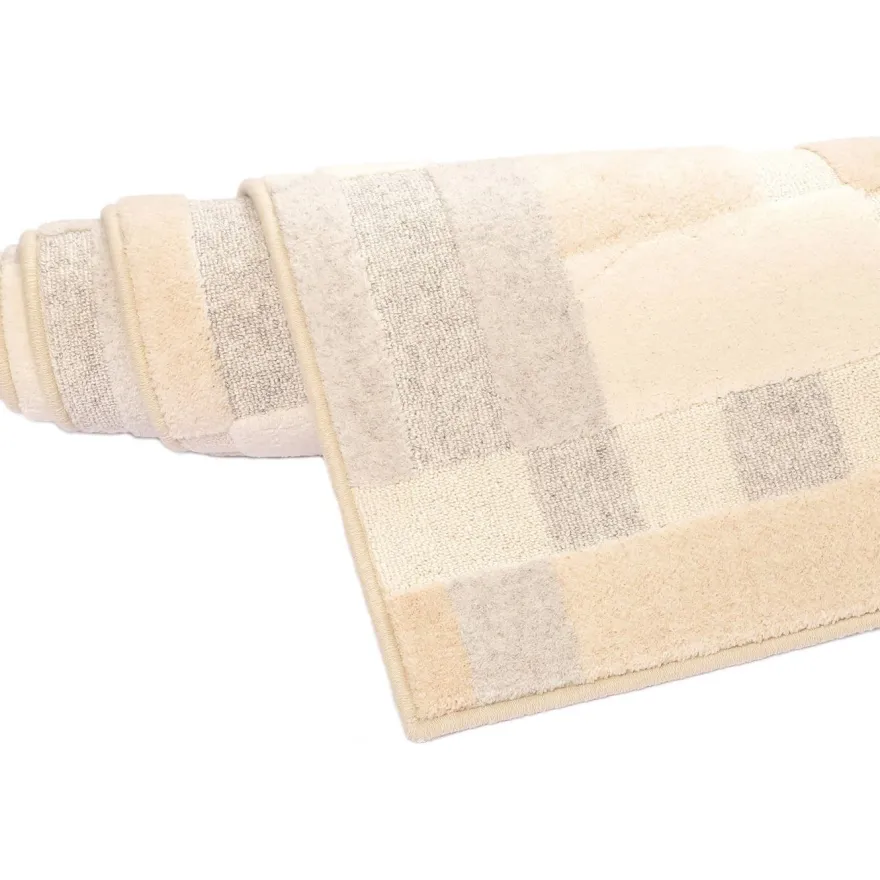 Matto VM Carpet Domino, mittatilaus, pyöreä, beige