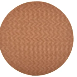 Matto VM Carpet Elsa, mittatilaus, pyöreä, kupari