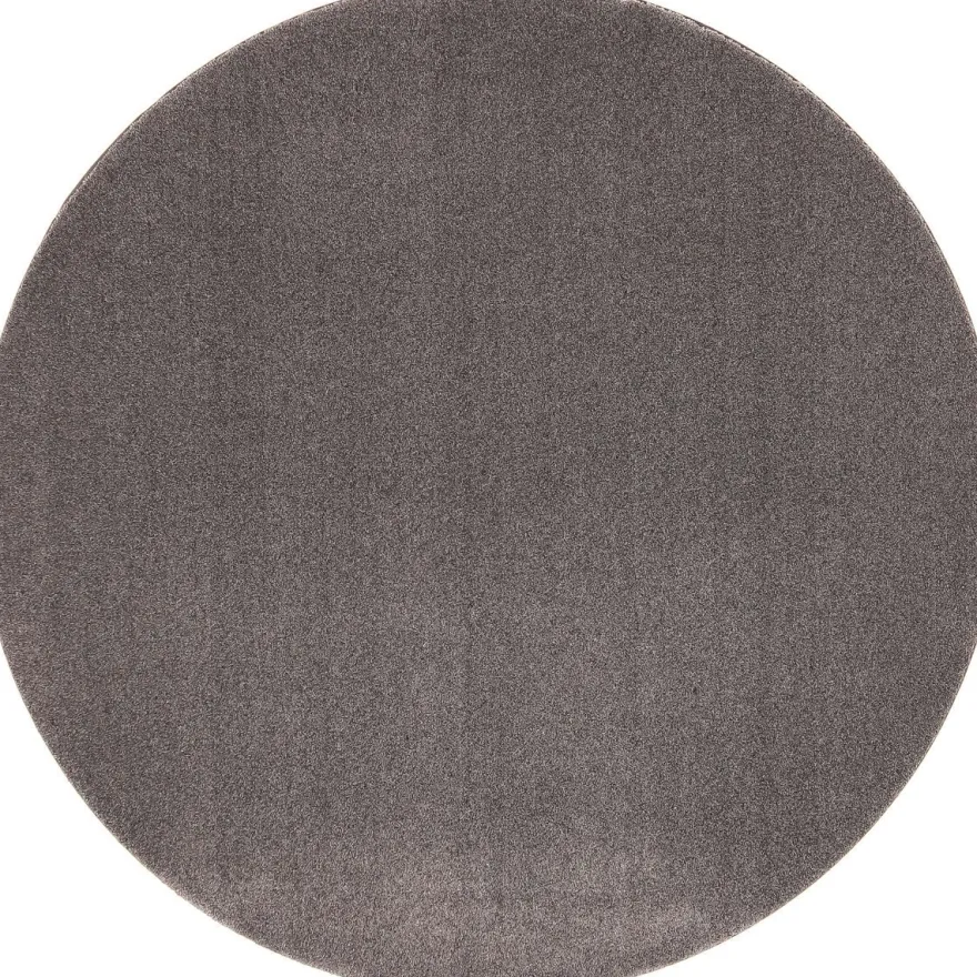 Matto VM Carpet Puuteri, mittatilaus, pyöreä, tummanharmaa