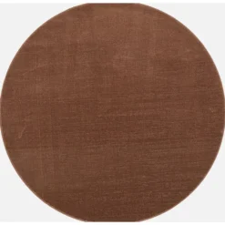 Matto VM Carpet Sametti, mittatilaus, pyöreä, terra