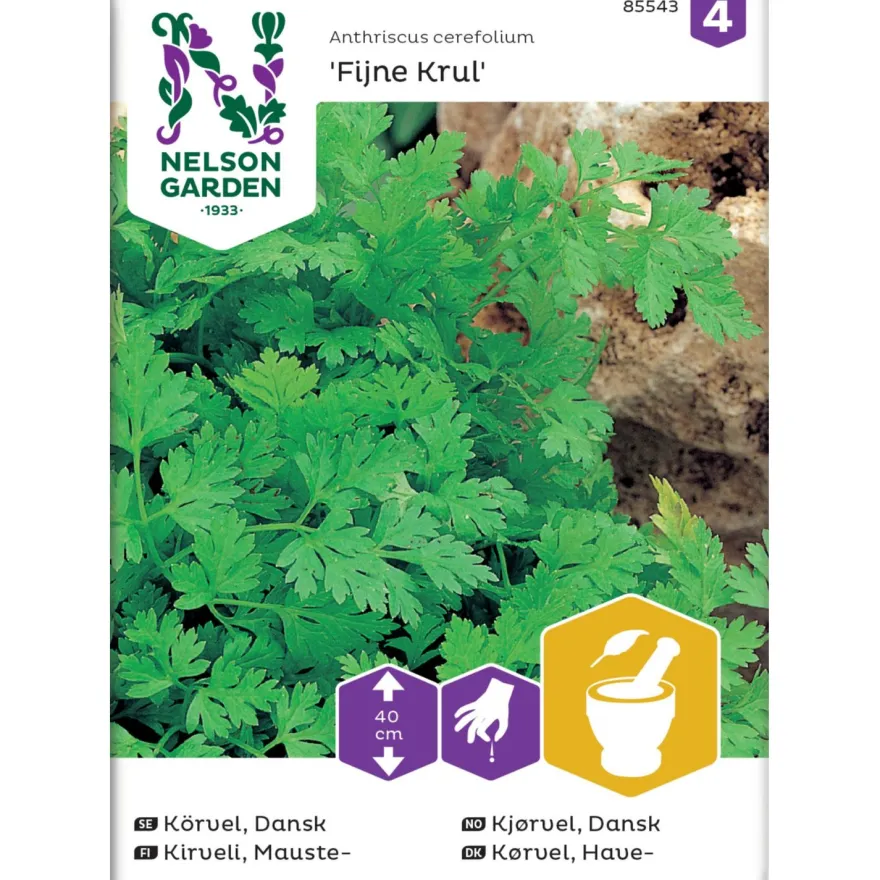 Maustekirveli Nelson Garden Fijne Krul, siemenet