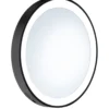 Meikkipeili LED-valolla Smedbo Outline, akkukäyttöinen, mattamusta