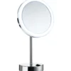 Meikkipeili Smedbo Outline Dual Light FK484EP, Ø200mm, paristokäyttöisellä valolla, kromi