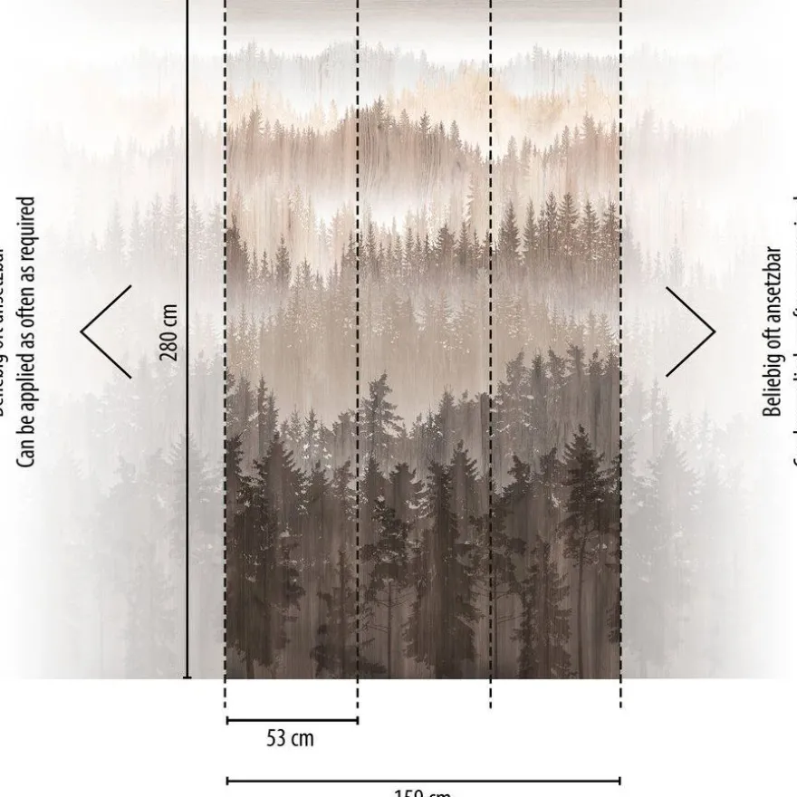 Metsätapetti A.S. Creation Metropolitan Stories III 391811-13, 159x280cm