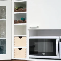 Mikrokaapin runko Ideal Keittiöt, 703mm, valkoinen