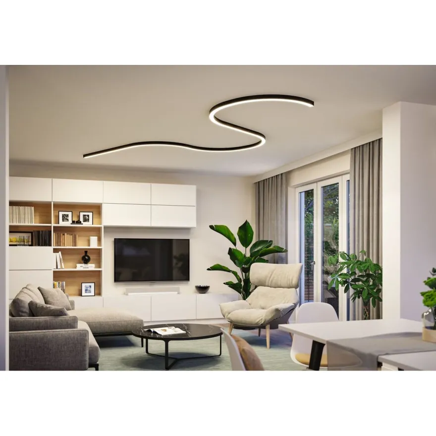 Modulaarinen LED-profiilivalaisin Linion Power Channel syöttävä Zigbee 230/24V 150VA 1m