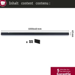 Modulaarinen LED-profiilivalaisin Linion Power Channel syöttävä Zigbee 230/24V 150VA 1m