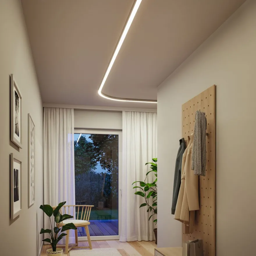 Modulaarinen LED-profiilivalaisin Linion Power Channel syöttävä Zigbee 230/24V 150VA 1m