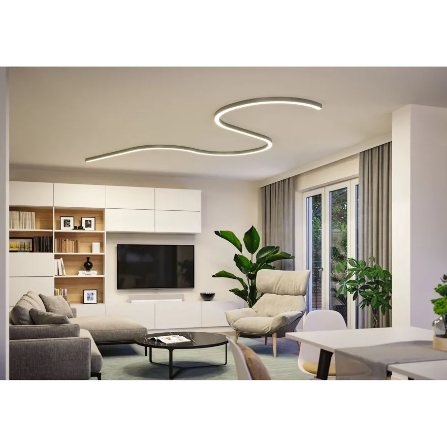 Modulaarinen LED-profiilivalaisin Linion Power Channel syöttävä Zigbee 230/24V 150VA 1m