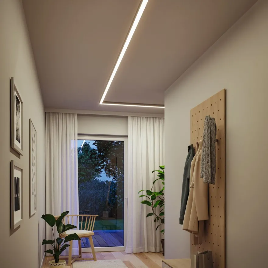 Modulaarinen LED-profiilivalaisin Linion Power Channel syöttävä Zigbee 230/24V 150VA 1m