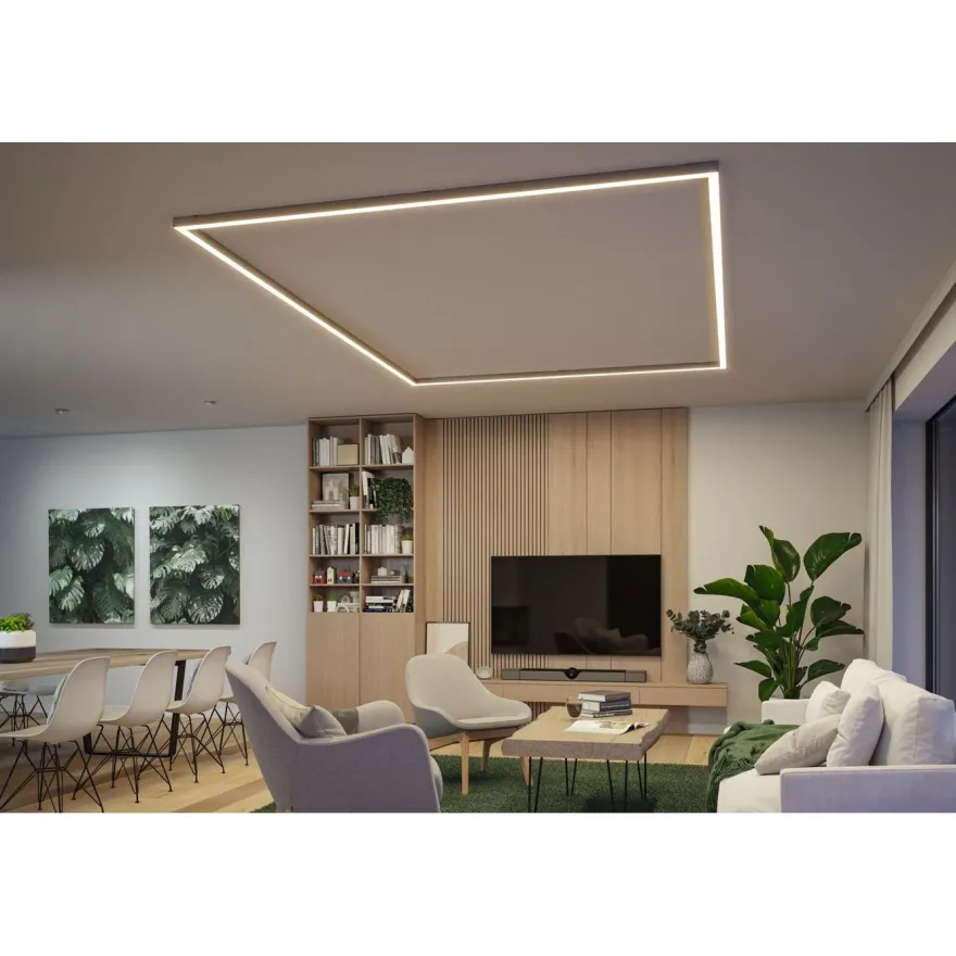 Modulaarinen LED-profiilivalaisin Linion Power Channel syöttävä Zigbee 230/24V 150VA 1m