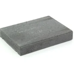 Muurikivi Rudus Paasikko kansikivi, 420x320x60mm, sileä, musta