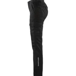 Naisten housut Blåkläder 7144 Stretch, musta