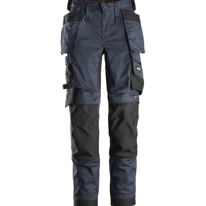 Naisten riipputaskuhousut Snickers Workwear 6247 AllroundWork