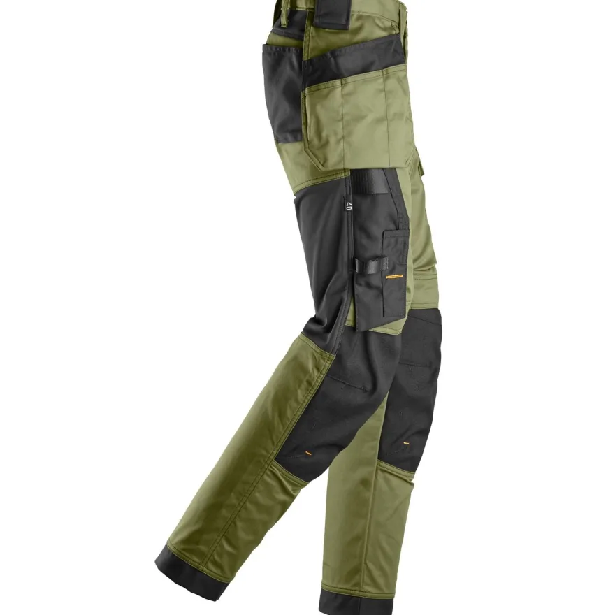 Naisten riipputaskuhousut Snickers Workwear 6247 AllroundWork