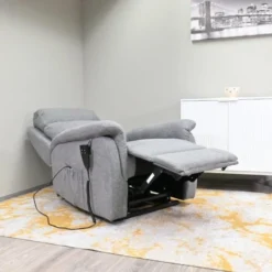 Nosto-avusteinen recliner-tuoli Tenstar Rubin, harmaa