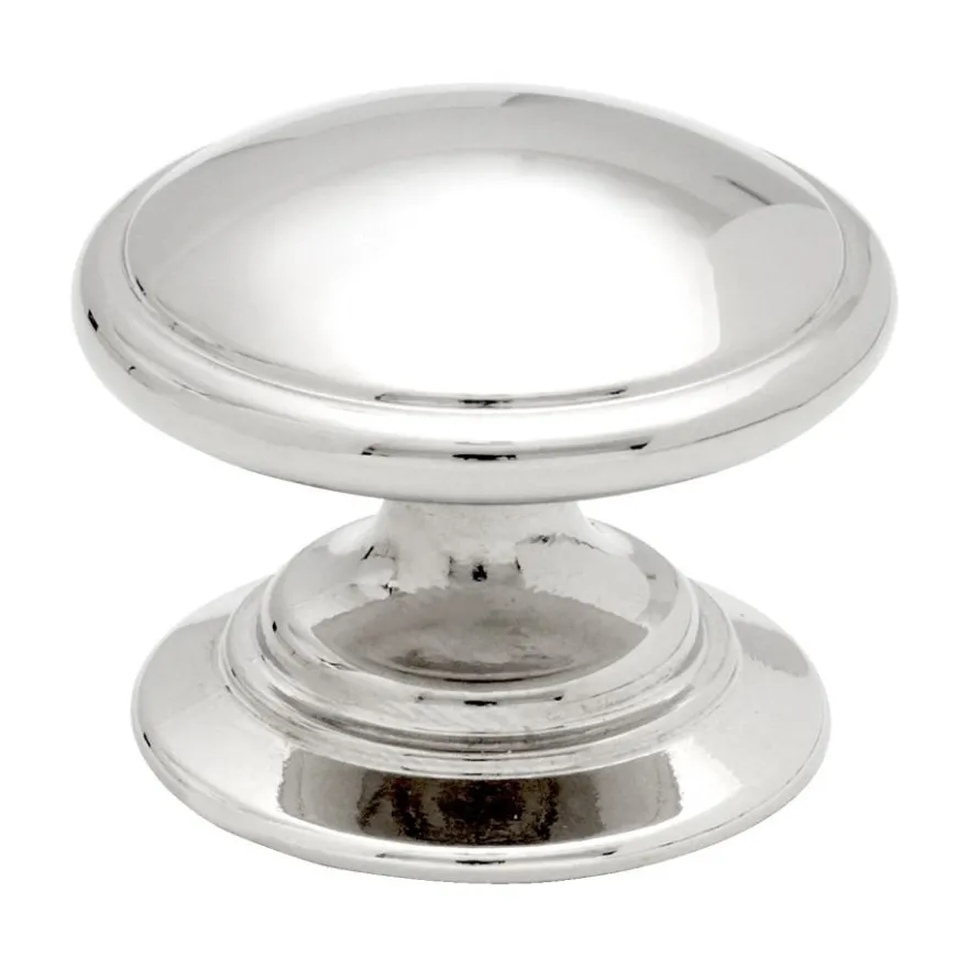 Nuppivedin Beslag Design 24466, Ø 35x28 mm, nikkeli