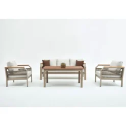 Oleskeluryhmä Linento Garden Morento, 5-istuttava, beige