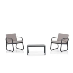Oleskeluryhmä Linento Garden Ferni, 4-istuttava, beige