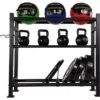Painoteline Tunturi Wall-Kettle-Bumper Multi Storage Rack 149x121x35cm