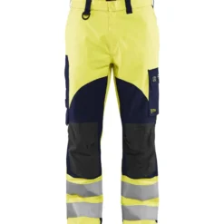 Palosuojatut housut Blåkläder 1588 Multinorm, huomiokeltainen/sininen