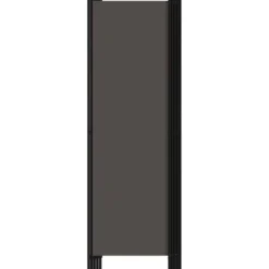 5-paneelinen tilanjakaja, antrasiitti, 250x180 cm