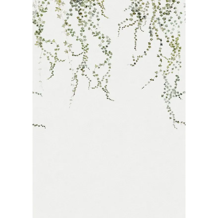 Paneelitapetti Sandberg Aralia, non-woven, mittatilaus, vihreä
