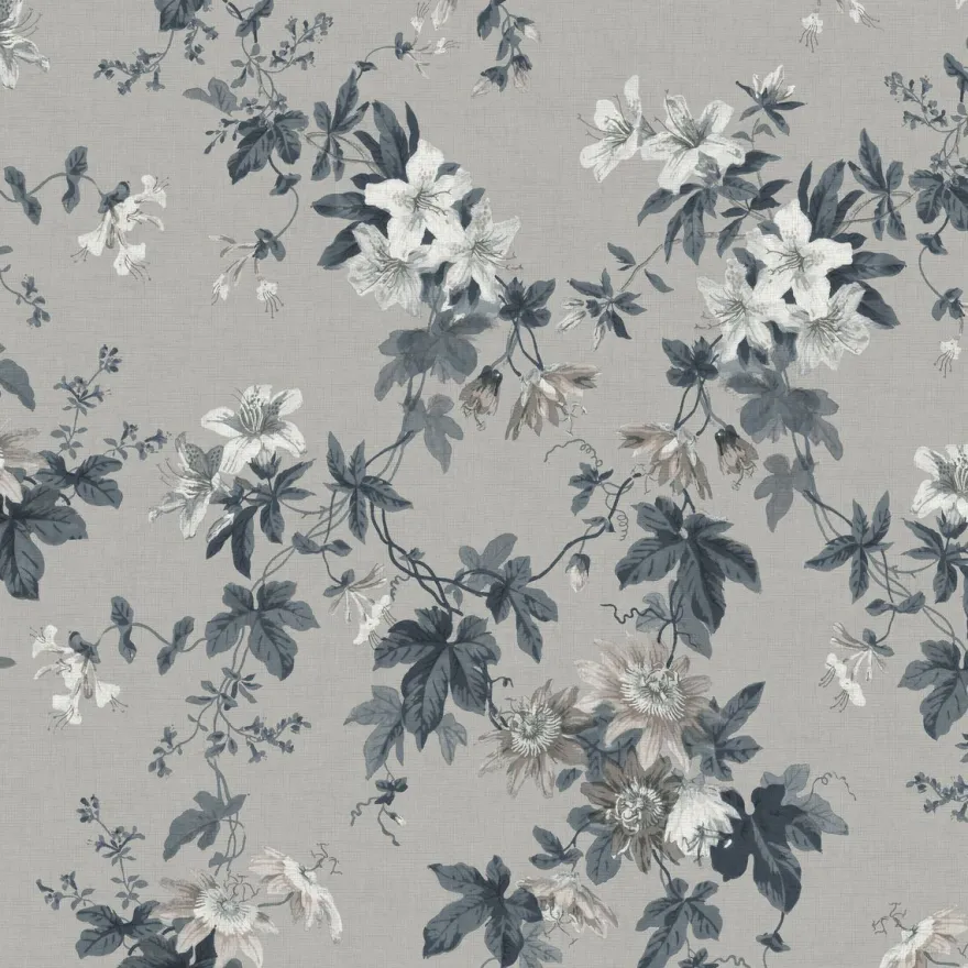 Paneelitapetti Sandberg Sandra, non-woven, mittatilaus, harmaa