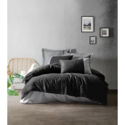 Parivuoteen vuodevaatesetti Linento Plain, eri värejä