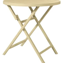 Parvekepöytä Brafab Wilkie, Ø72cm, kokoontaittuva