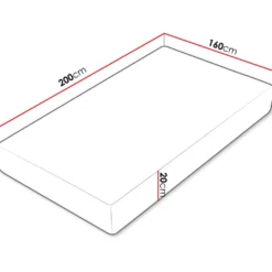Patja Nomla CULTURE 20 LATEX H3 90-180x200cm