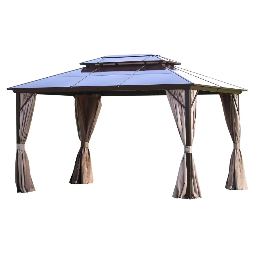 Paviljonki Home4you Sunset, 300x400cm, ruskea