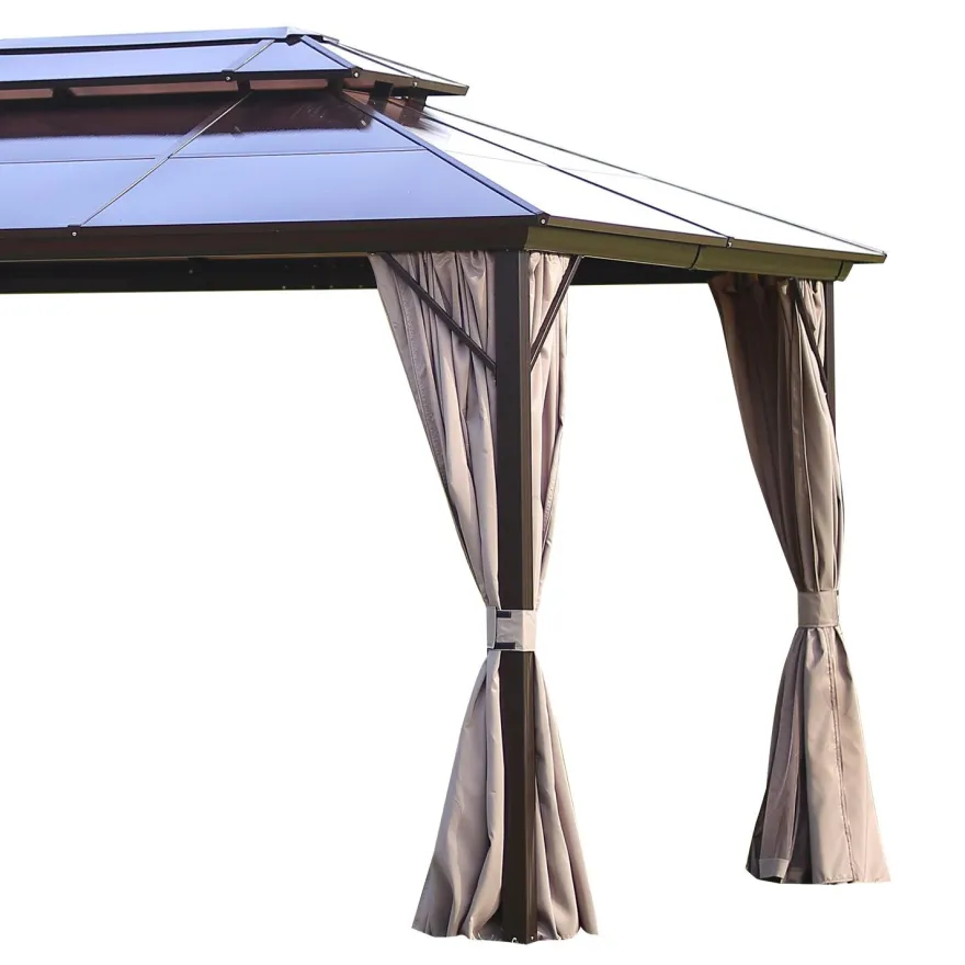 Paviljonki Home4you Sunset, 300x400cm, ruskea